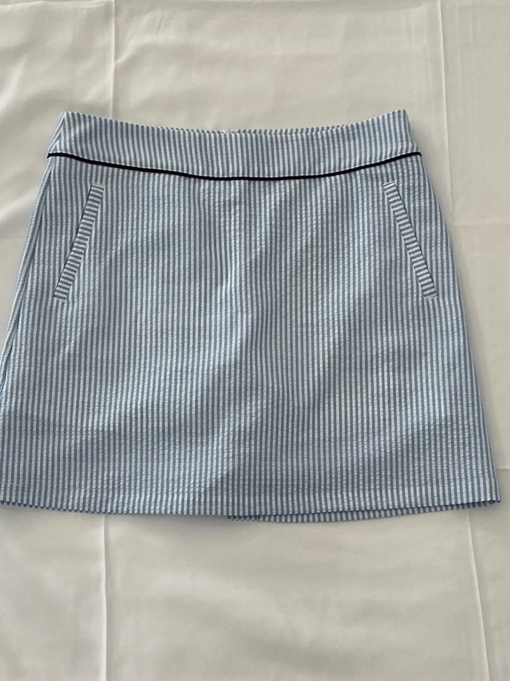 Renwick Seersucker Skort
